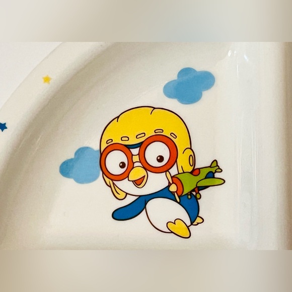 “The Little Penguin“ Porcelain Divided Plate - Picture 5 of 7